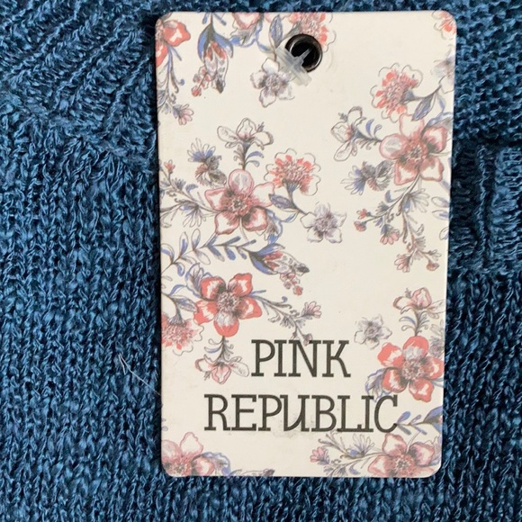 Pink Republic Blue Soft Sweater - Picture 4 of 7
